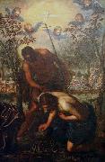 The Baptism of Christ Domenico Tintoretto
